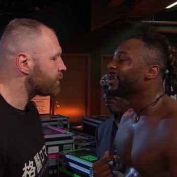 Jon Moxley and Swerve Strickland face off on AEW Dynamite